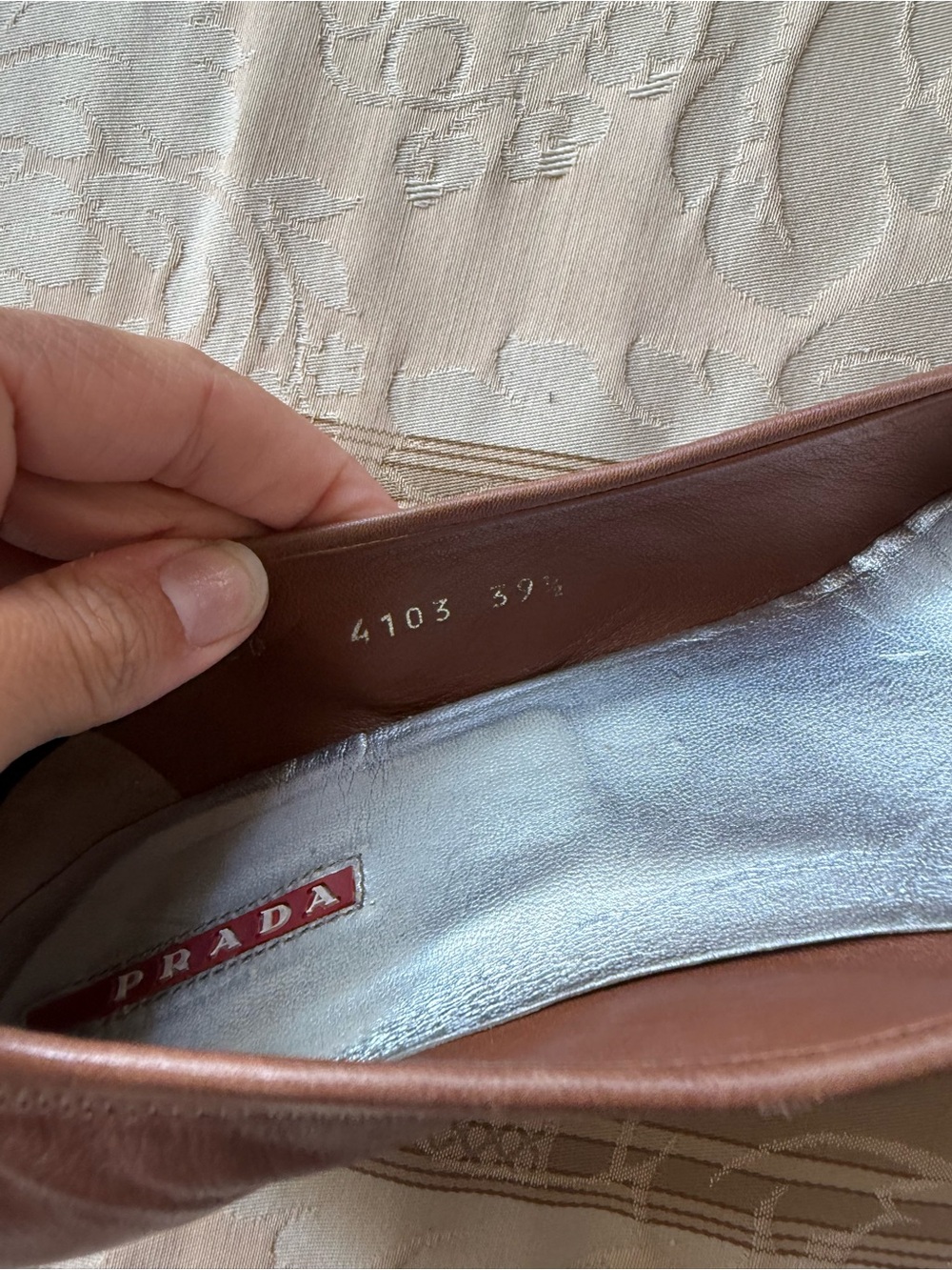 Prada Brown Leather Horsebit Loafers - Picture 7 of 7